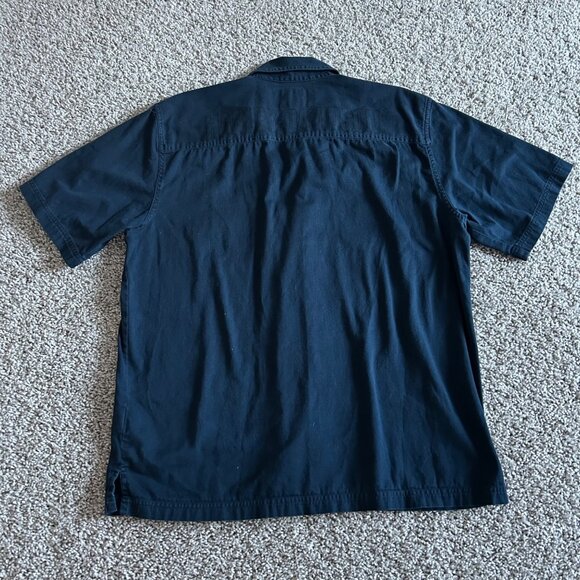 Harley Davidson Mens Sz Large Button Down Short Sleeve Shirt - Picture 5 of 8